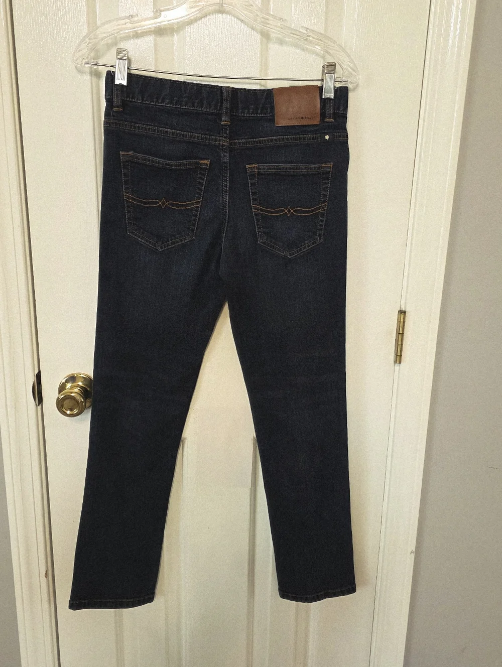 Lucky Brand Kids Authentic Skinny Jeans in Dark Blue Denim Size 14 Adjustible